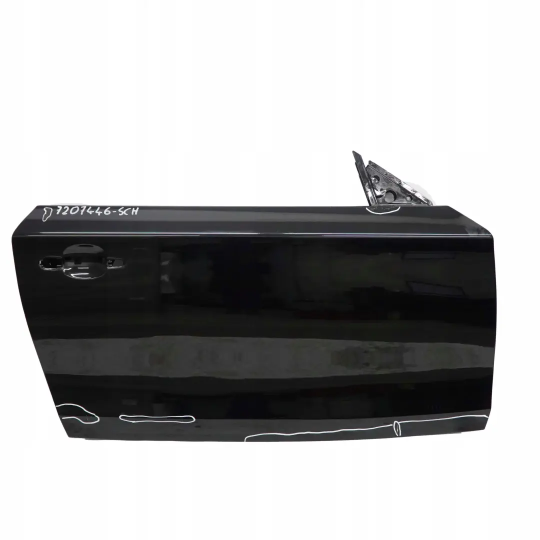 drzwi prawe przednie schwarz II do BMW E81 E82 o numerze 7207446 BMW E81 E82 drzwi prawe przednie schwarz II - SKU 7207446-SCH - Numer Części 7207446