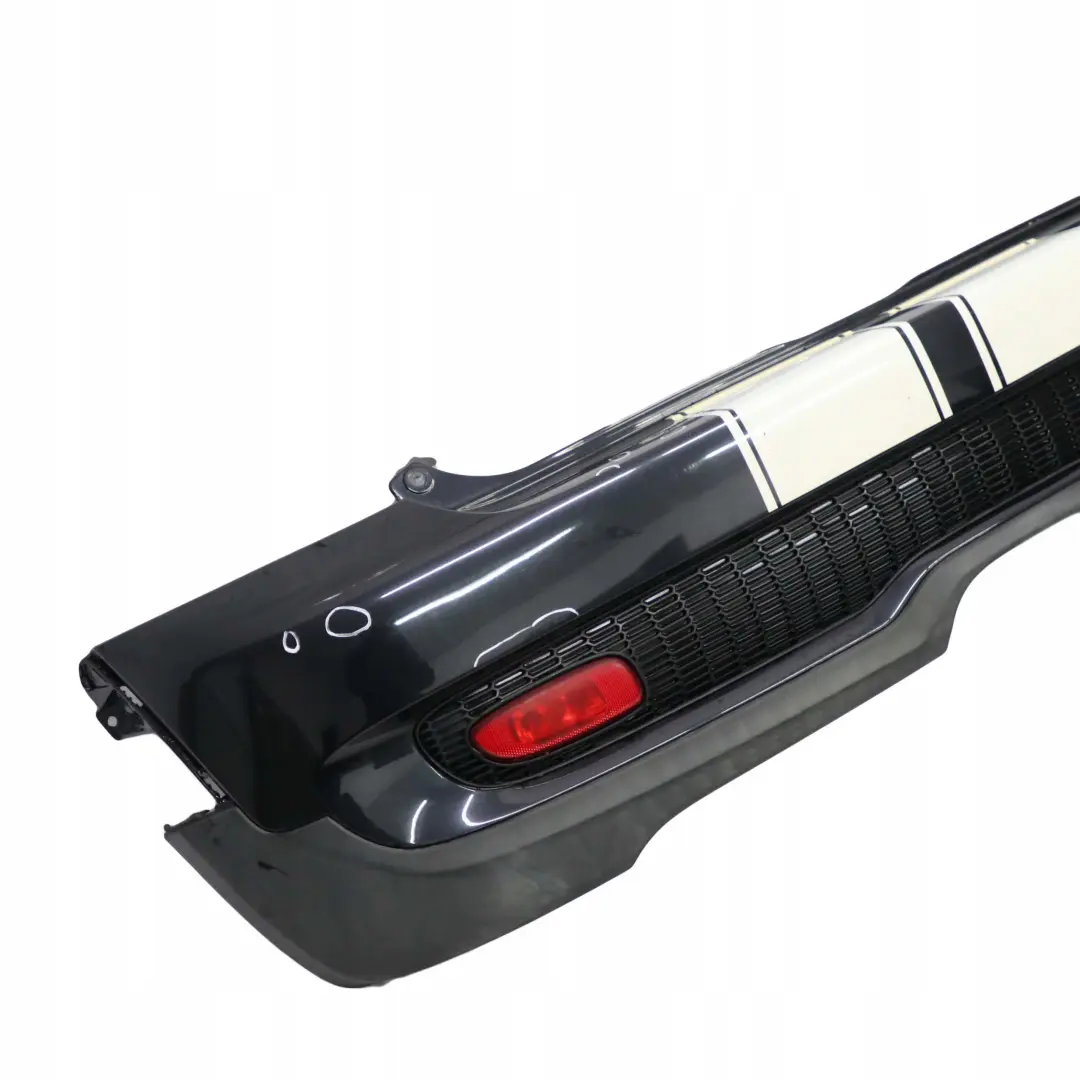 BMW Mini Cooper S R56 R57 2 Complete Rear Bumper Trim Panel Astro Black - A25 - SKU 0430252-ASB2 - Part number 0430252