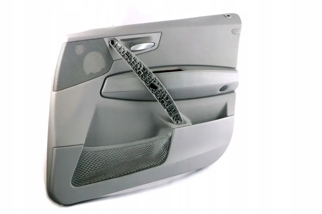 Front Right O/S Door Card Lining Leather Ambiente Grau Grey to BMW X3 Series E83 2 with Part number 3415838 BMW X3 Series E83 2 Front Right O/S Door Card Lining Leather Ambiente Grau Grey - SKU 3415838-2 - Part number 3415838