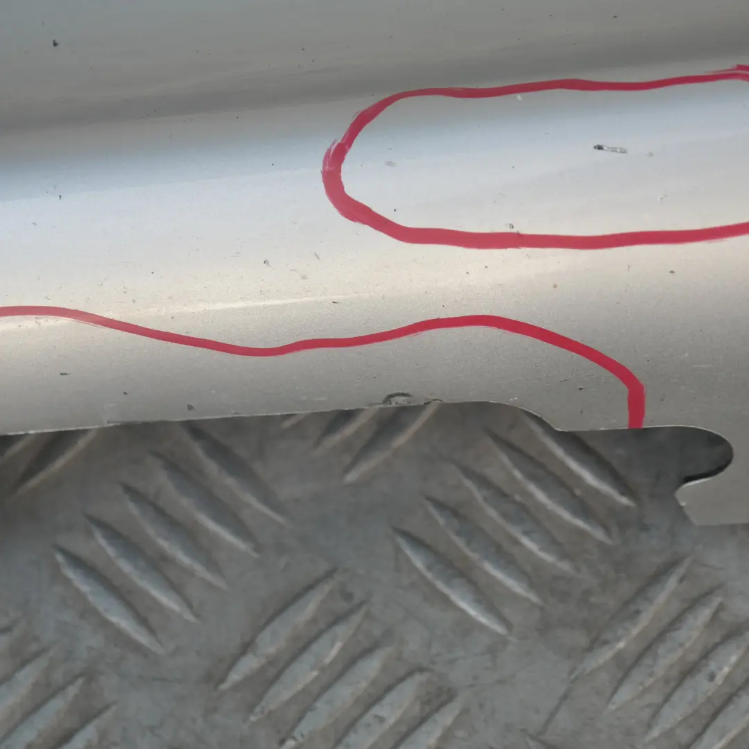  BMW5 E87 Listello Portiera Apertura Gonna Destra Argento-Titanio Sliber - SKU 0032948-TS15 - Numero di parte 32948