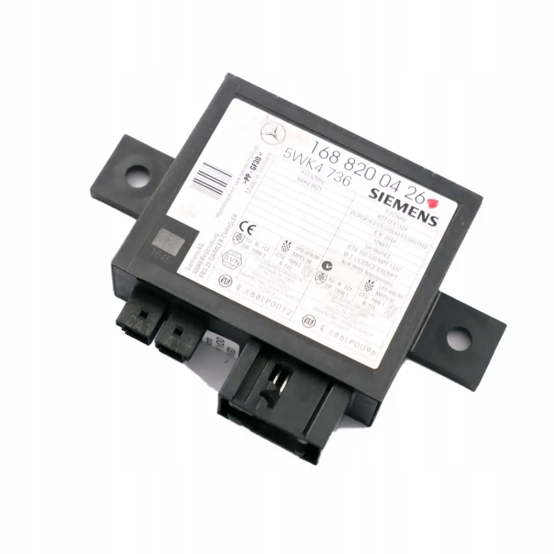 Mercedes Benz A Class W168 Immobilizer Control Unit Module ECU - SKU A1688200426 - Part number A1688200426