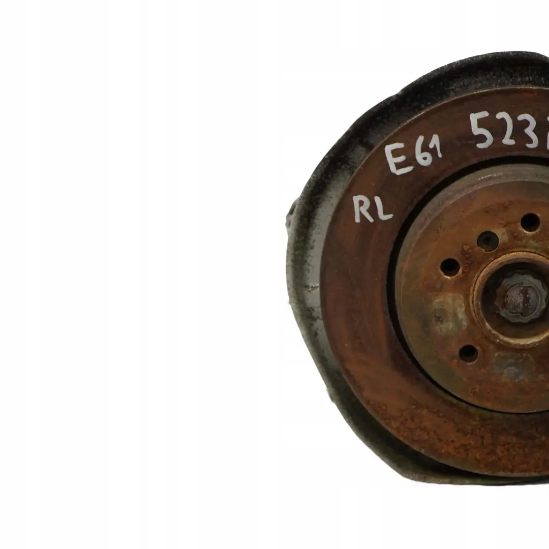 BMW 5 E61 523i N52 Eje Salida Trasero Izquierdo Suspensión Pierna Rueda Portador - SKU 6770923-7 - Número de pieza 6770923