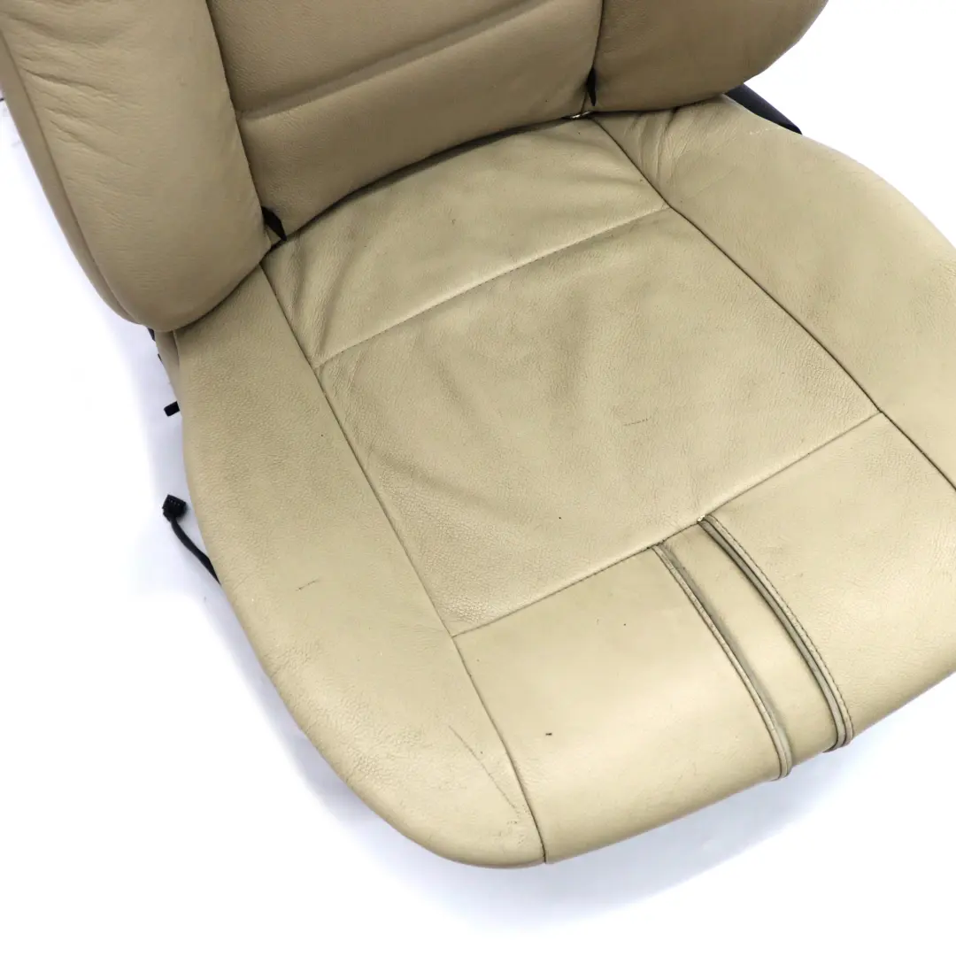 Leather Nevada Oyster Front Left N/S Seat to BMW X3 Series E83 LCI with Part number 3454316 BMW X3 Series E83 LCI Leather Nevada Oyster Front Left N/S Seat - SKU 3454316-1 - Part number 3454316