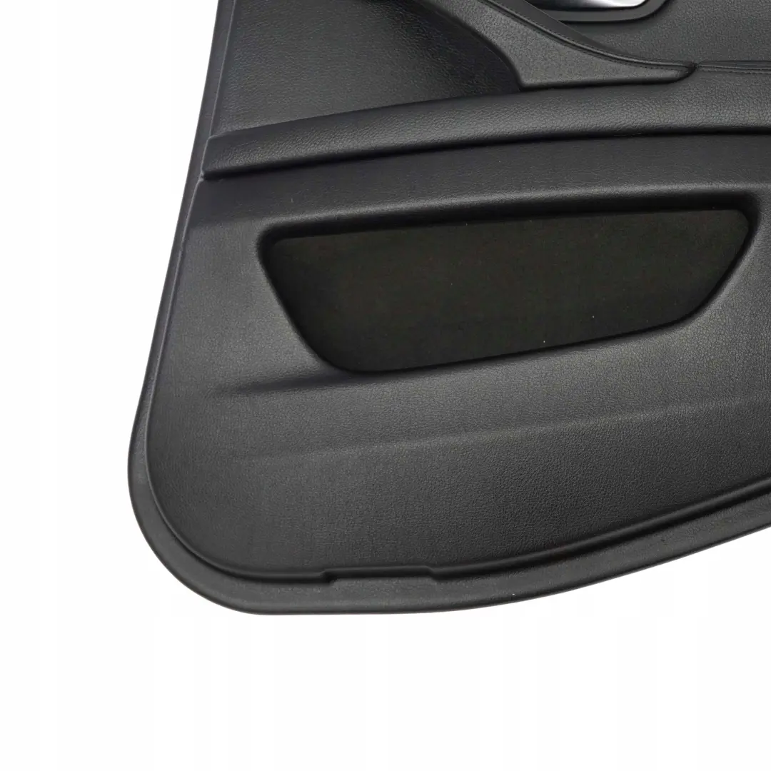BMW 5 Reihe F10 F11 Türverkleidung Türpappe Hinten Rechts Leder Schwarz - SKU 7273280 - Teilenummer 7273280