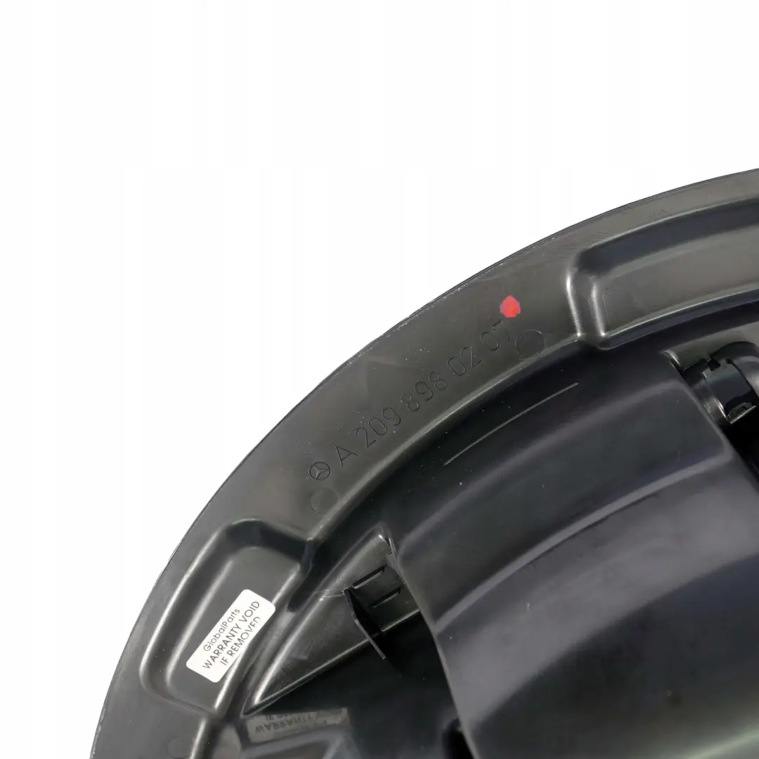 Mercedes W203 C209 Roue de Secours Enjoliveur Boîte à Outils - SKU A2098980207 - Numéro de pièce A2098980207