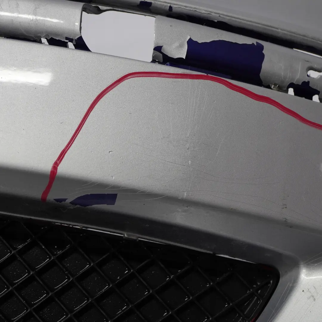 Complete Front Bumper Trim Panel Titansilber Silver to BMW 1 Series E81 E87 LCI with Part number 0035909 BMW 1 Series E81 E87 LCI Complete Front Bumper Trim Panel Titansilber Silver - SKU 0035909-TS - Part number 0035909