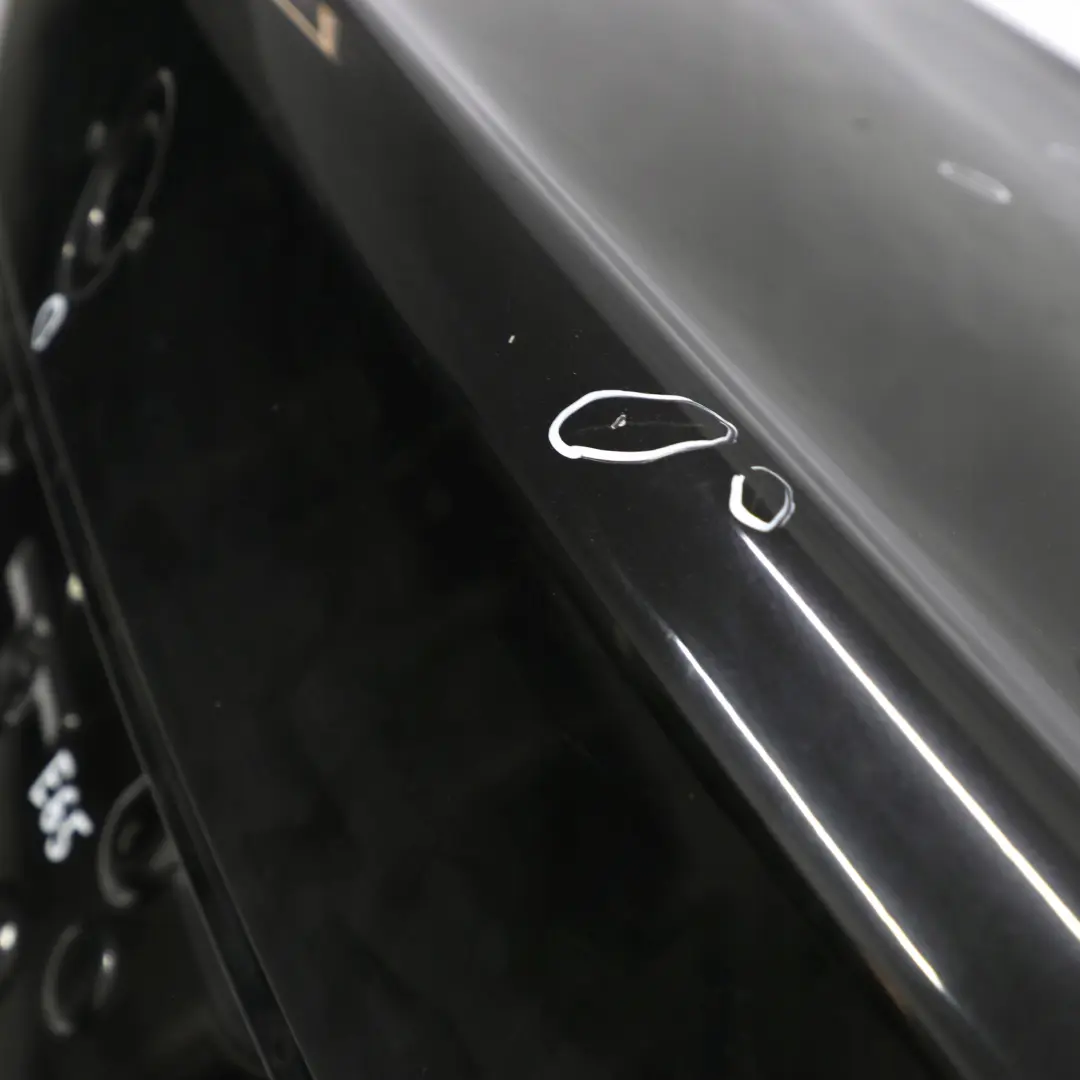  Genuine BMW 7 Series E65 E66 E67 Trunk Lid Boot Tailgate Black Sapphire - 475 - SKU 7138460-BS - Part number 7138460
