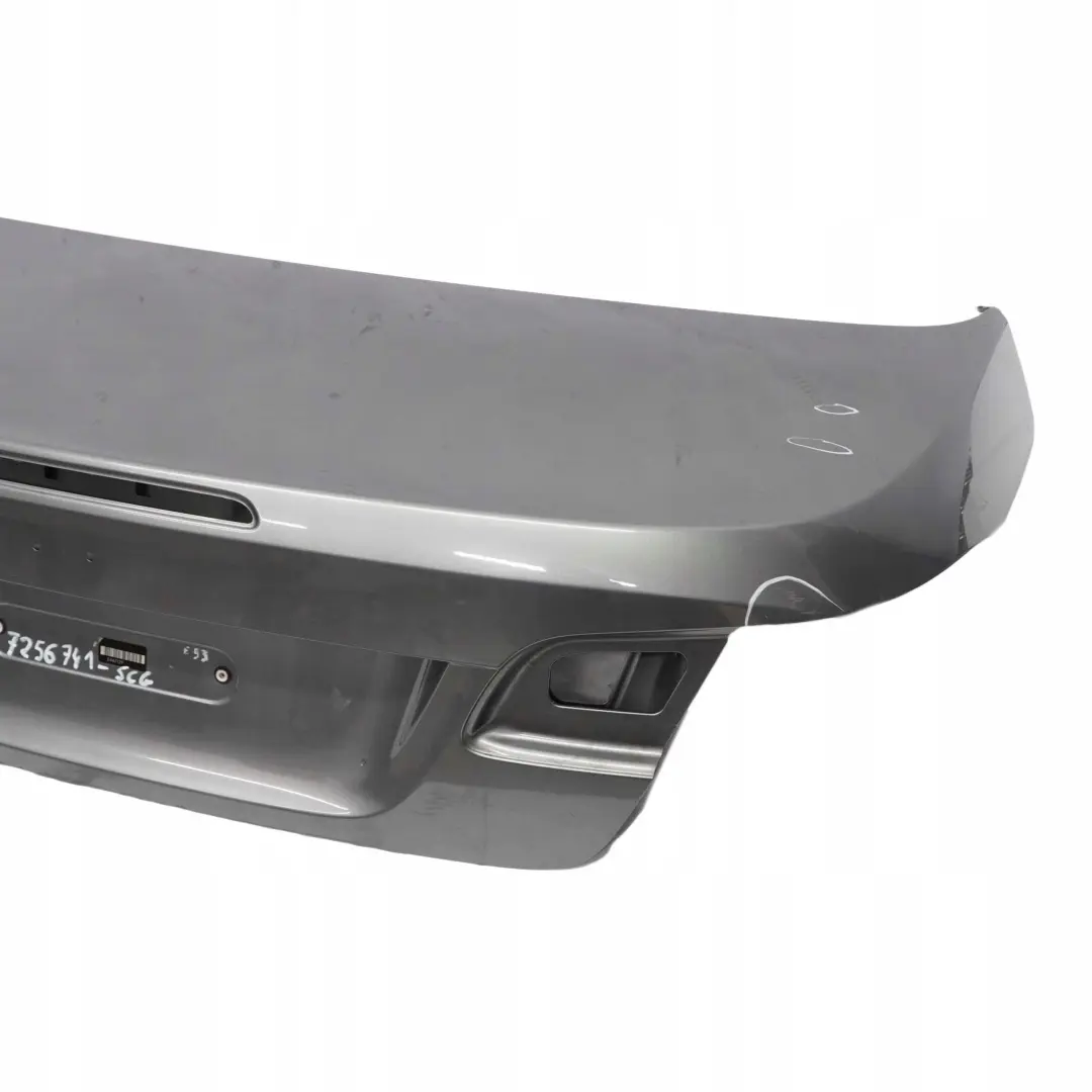 BMW 3 E93 Convertible Rear Boot Trunk Lid Tailgate Spacegrau Space Grey - A52 - SKU 7256741-SCG - Part number 7256741