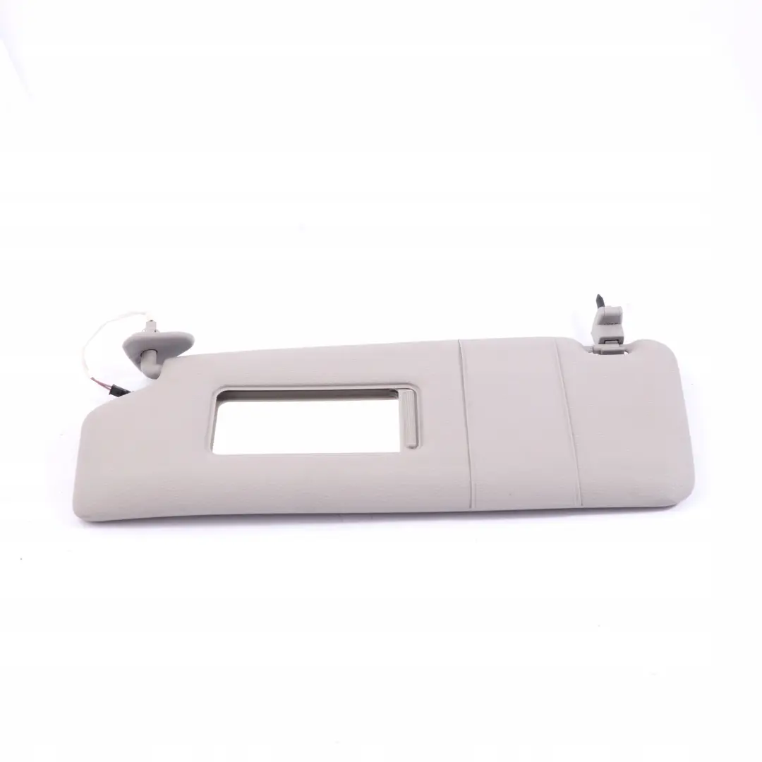 Sun Visor Lamp Light Cover Left N/S Leather Steingrau Grey to BMW 7 E65 E66 1 with Part number 7017791 BMW 7 E65 E66 1 Sun Visor Lamp Light Cover Left N/S Leather Steingrau Grey - SKU 7017791-1 - Part number 7017791