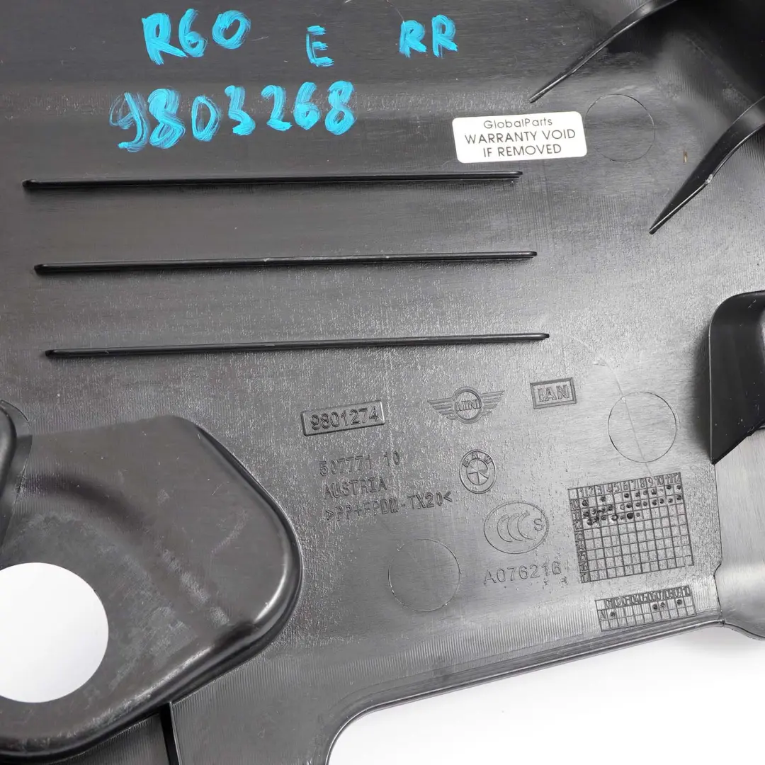 Einstiegsleiste Hinten Rechts Carbon Black 9801274 für Mini Countryman mit Teilenummer 9803268 Mini Countryman Einstiegsleiste Hinten Rechts Carbon Black 9801274 - SKU 9803268 - Teilenummer 9803268