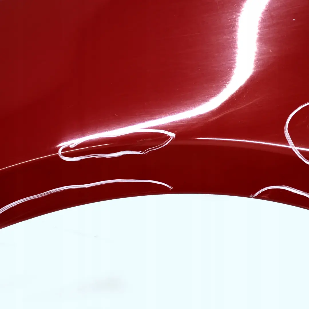 BMW E90 E91 Side Panel Fender Wing Front Left N/S Karmesinrot Crimson Red - A61 - SKU 7135679-KAR3 - Part number 7135679