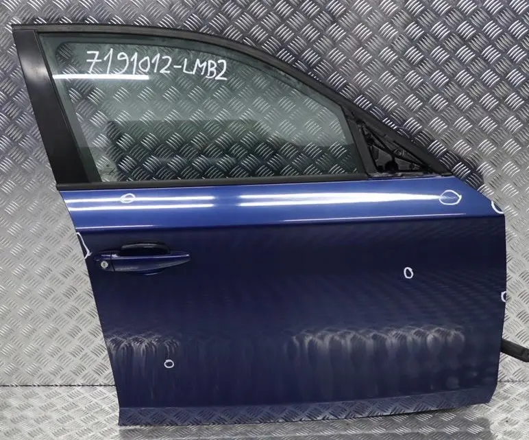 Door Front Right O/S Le Mans Blau Blue Metallic - 381 to BMW 1 Series E87 2 with Part number 7191012 BMW 1 Series E87 2 Door Front Right O/S Le Mans Blau Blue Metallic - 381 - SKU 7191012-LMB2 - Part number 7191012