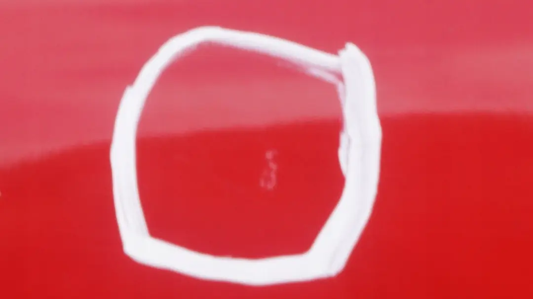 Mini Cooper 12 R55 R56 R57 R58 R59 Porta anteriore sinistra Chili Red - 851 - SKU 2755935-CHRED12 - Numero di parte 2755935