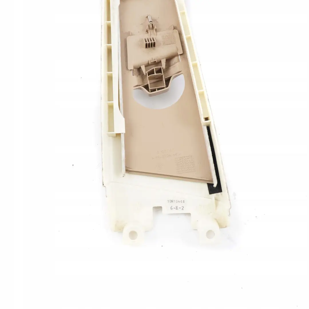 B-Column Upper Right O/S Trim Beige 8217244 to BMW 3 E46 Saloon Touring Cover with Part number 8266948 BMW 3 E46 Saloon Touring Cover B-Column Upper Right O/S Trim Beige 8217244 - SKU 8266948 - Part number 8266948