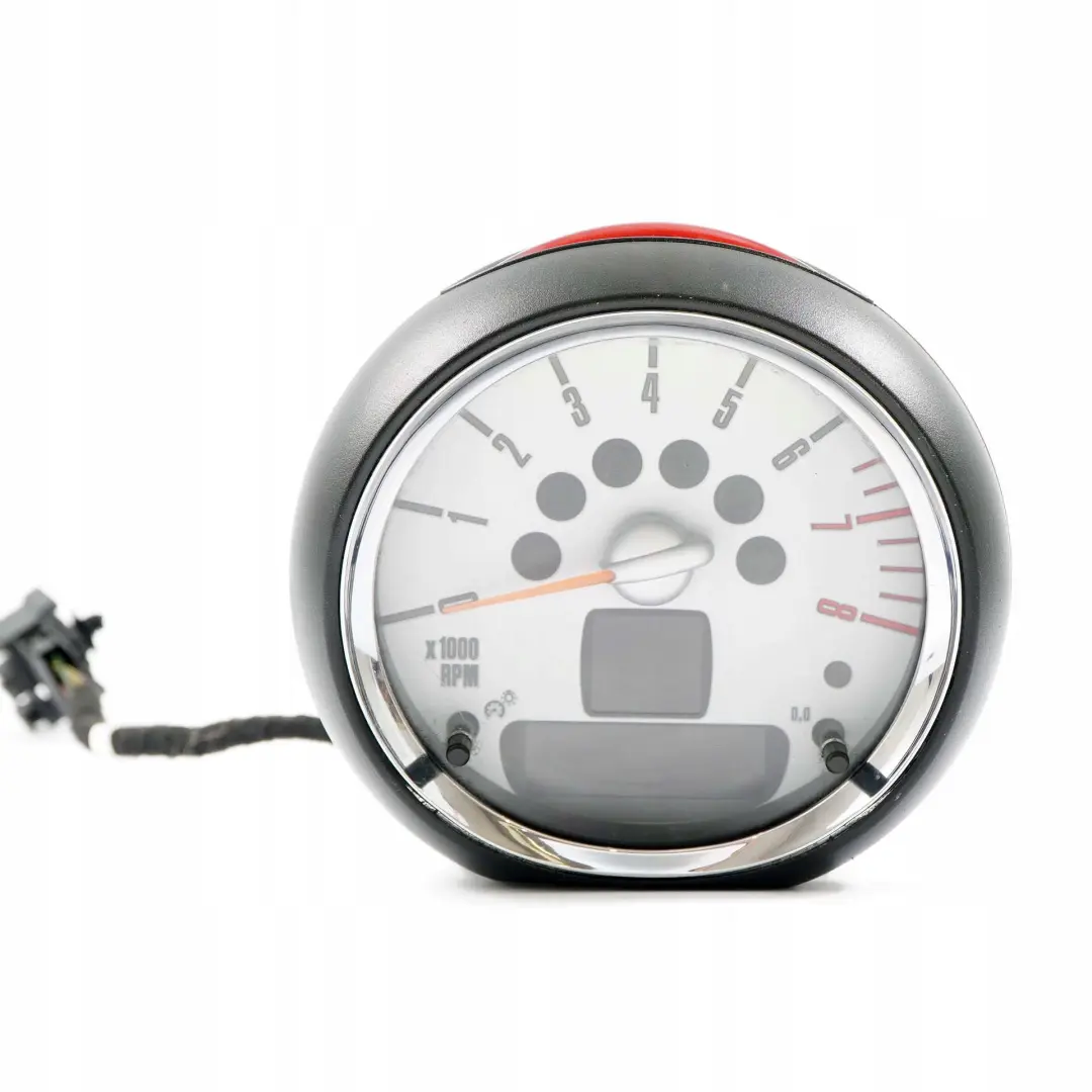 Tachometer Gauge Revolution Counter Chrome 9160224 to BMW MINI Cooper 1 R56 R57 R59 with Part number 9153407 BMW MINI Cooper 1 R56 R57 R59 Tachometer Gauge Revolution Counter Chrome 9160224 - SKU 9160224-1 - Part number 9153407