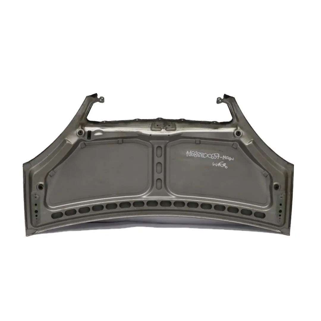  Mercedes-Benz A W168 Hood Bonnet Trim Panel Moonlight Silver Metallic - 706 - SKU A1688800657-MOON - Part number A1688800657