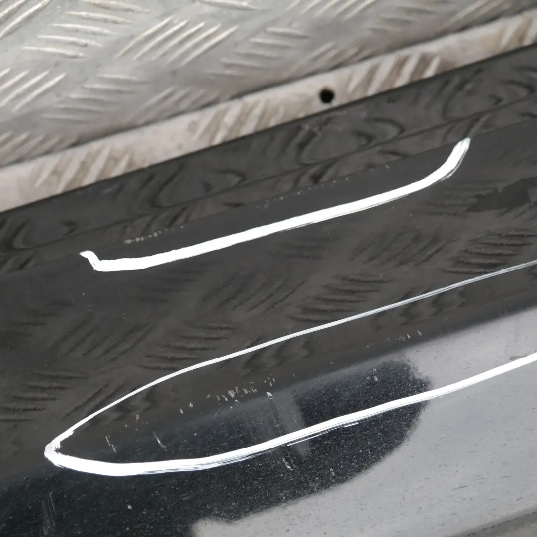 BMW 1 SERIES E81 E82 E88 Sill Strip Side Skirt Right O/S Black Sapphire Metallic - SKU 0036142-BS6 - Part number 36142