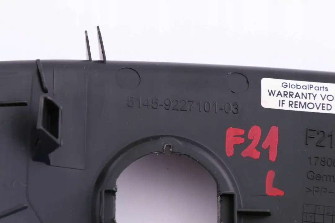 BMW 1 2 Series F21 F22 F23 LCi Cover Dash Dashboard Trim Left N/S - SKU 9227101 - Part number 9227101