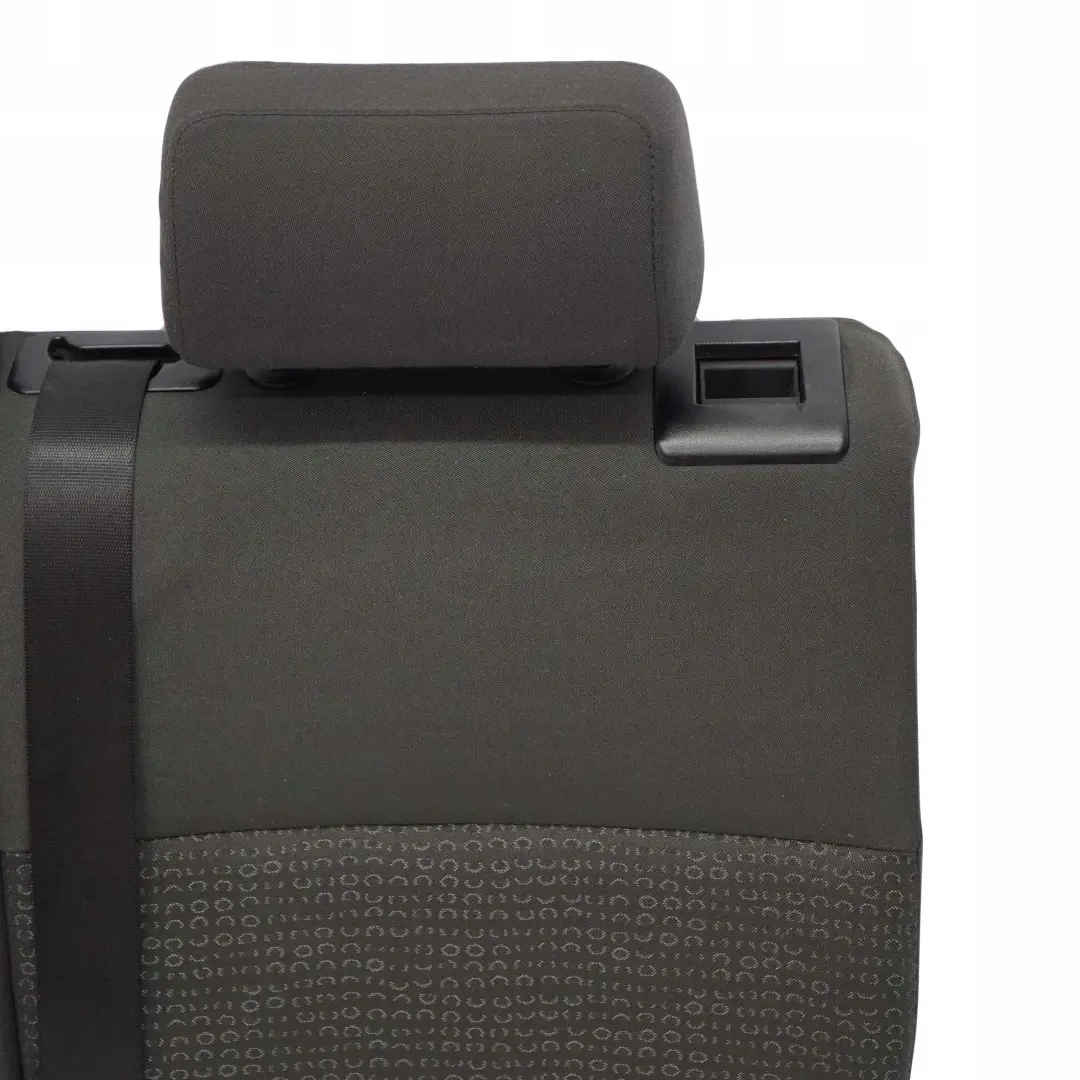 BMW 3 E46 Kombi Touring Rücksitz Lehne Bezug Links Stoff Jacquard Anthrazit - SKU 7046802 - Teilenummer 7046802