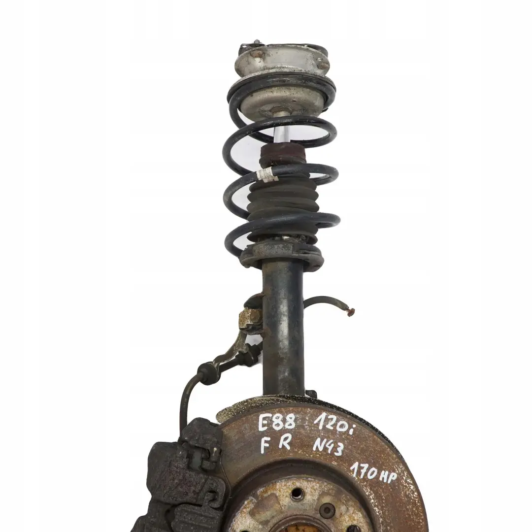 BMW E88 Cabrio 120i N43 Delantero Derecho Suspension Pierna Eje Freno Disco - SKU 6786026-1 - Número de pieza 6786026
