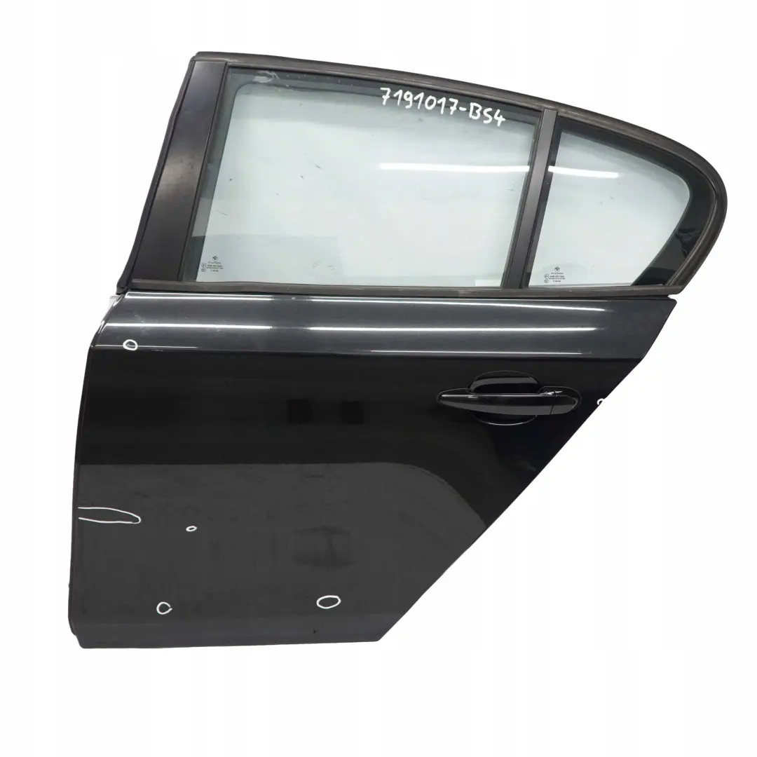 BMW 1 er E87 LCI 4 Tür Hinten Links Black Sapphire Schwarz - 475 - SKU 7191017-BS4 - Teilenummer 7191017
