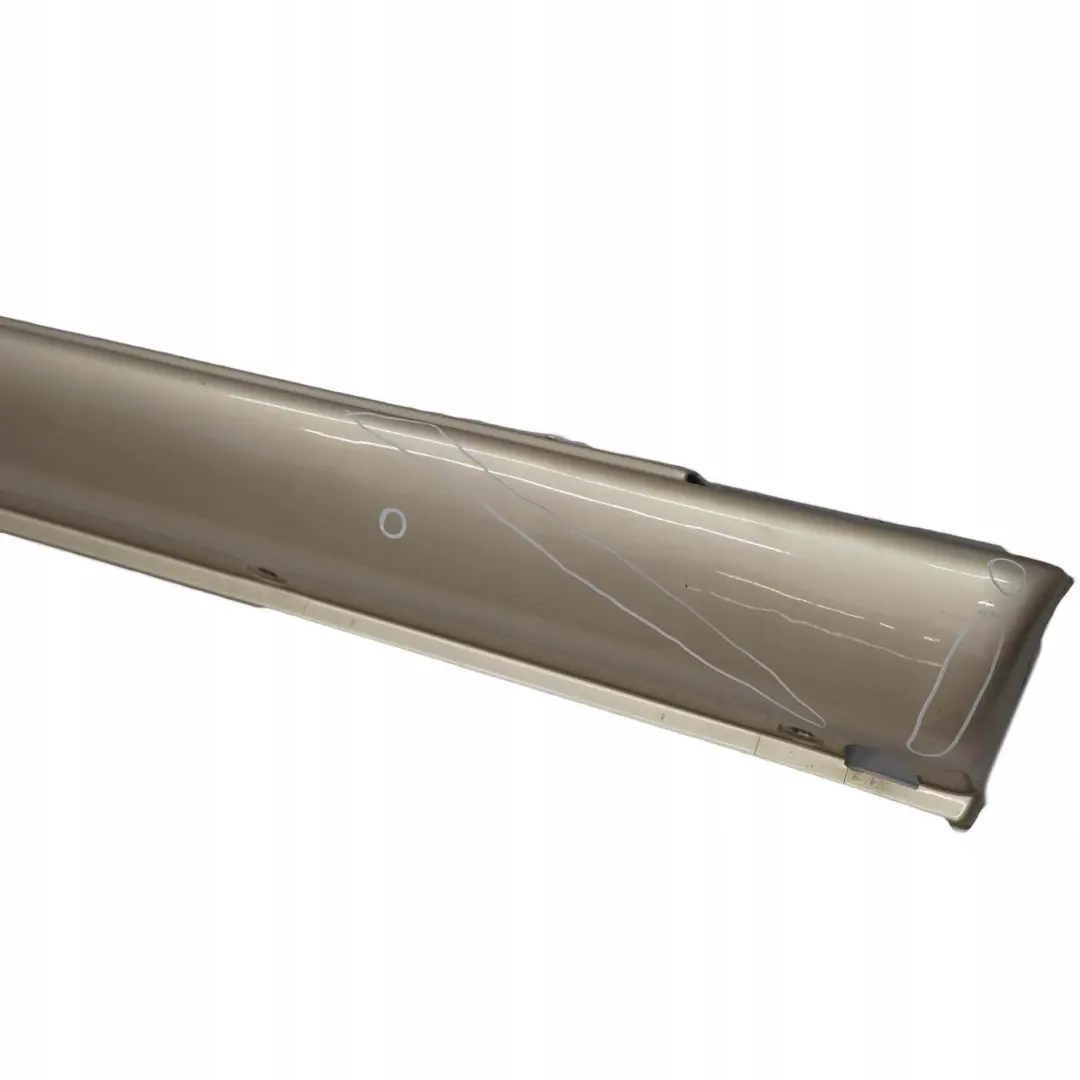 Mercedes-Benz ML W163 Door Sill Side Cover Skirt Left N/S Travertine Beige 693 to with Part number A1636900340 Mercedes-Benz ML W163 Door Sill Side Cover Skirt Left N/S Travertine Beige 693 - SKU A1636900340-TRB - Part number A1636900340