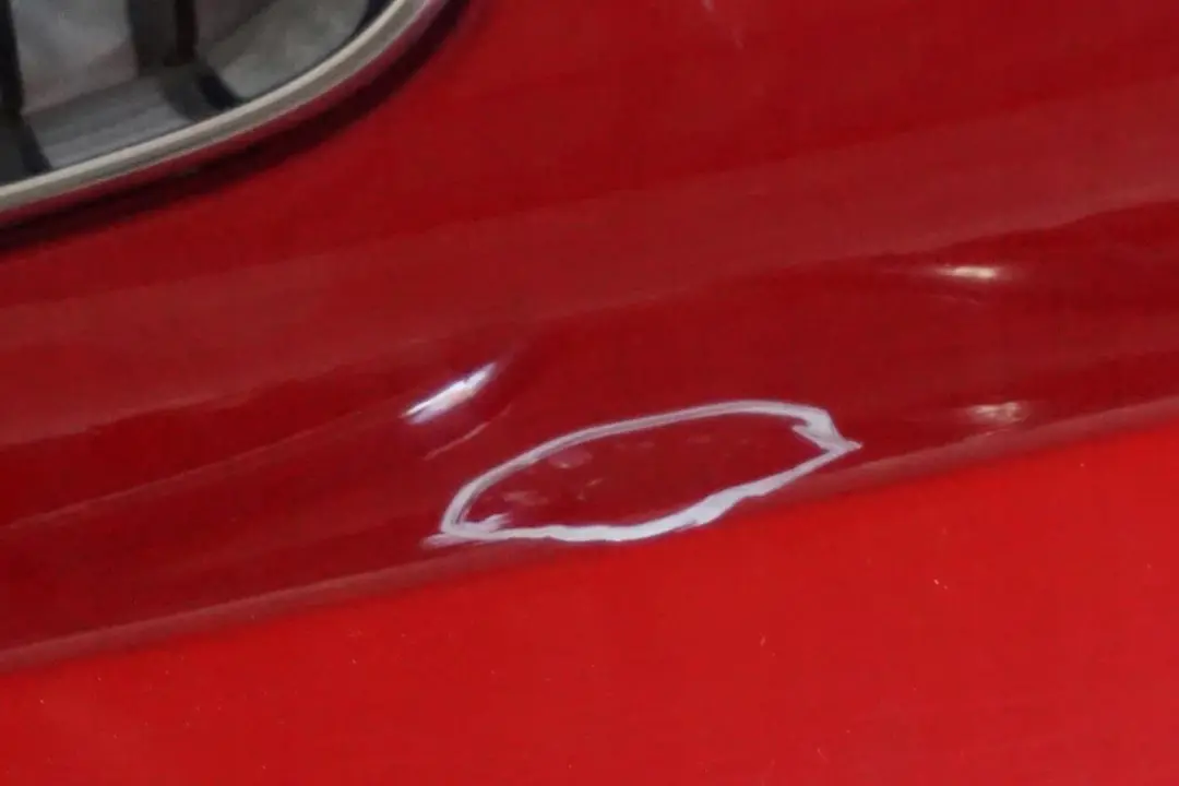 BMW E87 Zderzak przedni przód Japanrot 438 - SKU 0032635-JR - Numer Części 32635