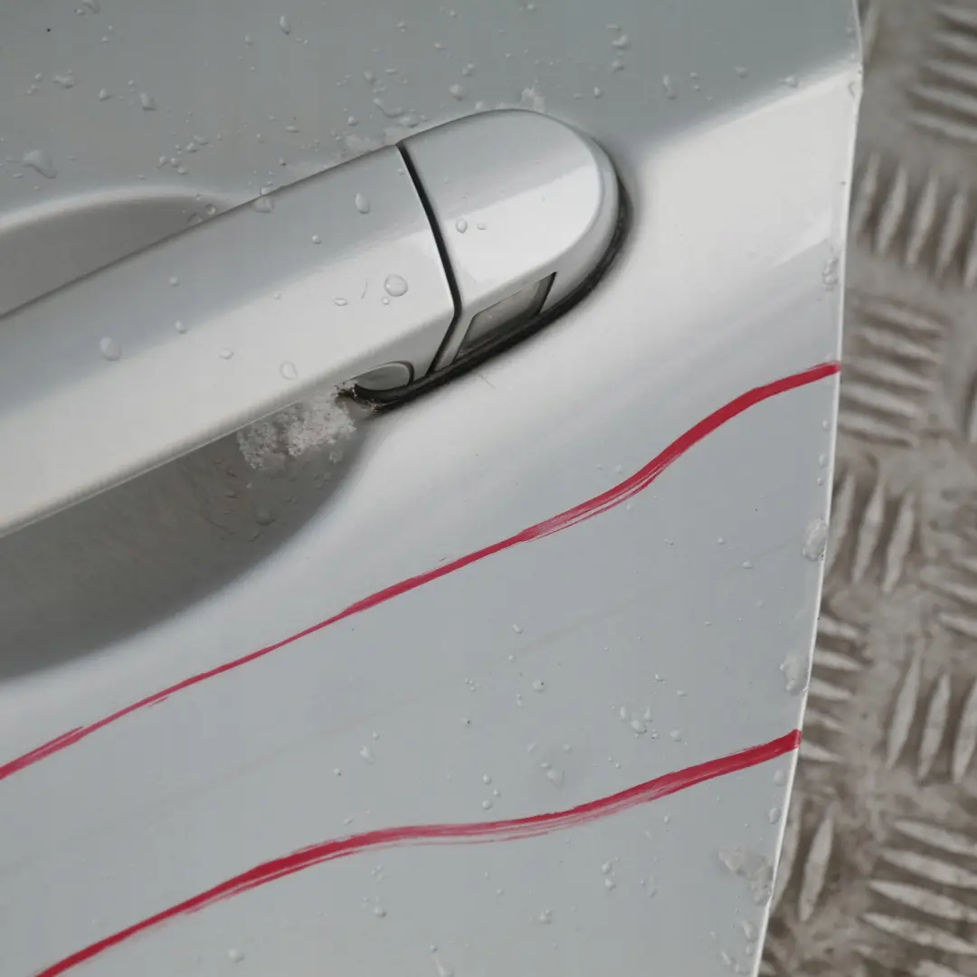 Lato Porta Posteriore Sinistra Argento-Titanio Argento Metallo per BMW 3 E90 LCI con numero di parte 7203647 BMW 3 E90 LCI Lato Porta Posteriore Sinistra Argento-Titanio Argento Metallo - SKU 7203647-TS10 - Numero di parte 7203647