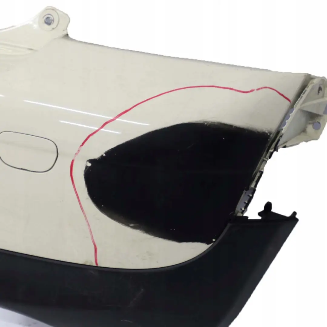 BMW Mini Cooper 1 R56 R56N R57 Panel Rear Bumper Pepper White - 850 - SKU 0430249-PW1 - Part number 0430249