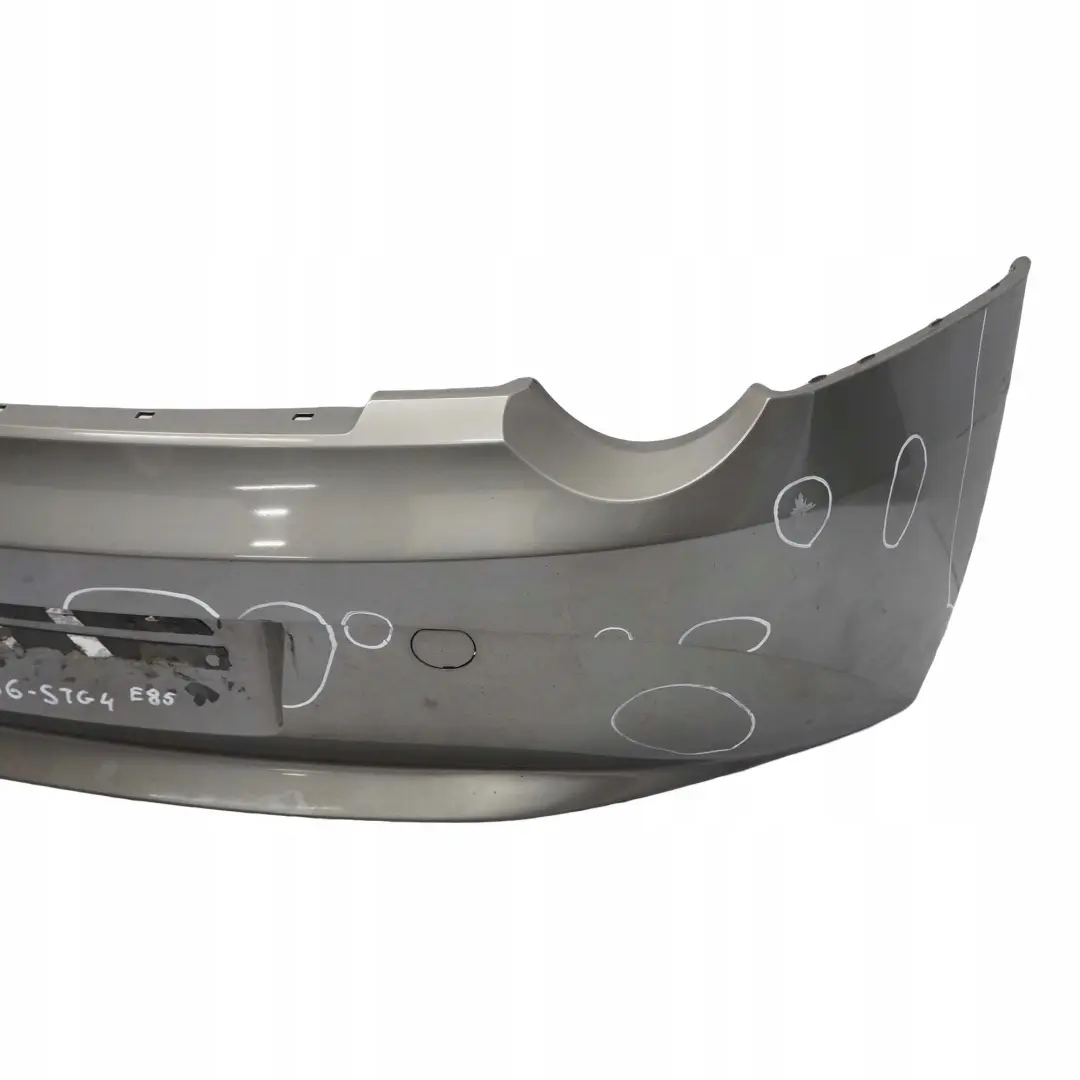 Bumper Trim Panel Sterlinggrau Sterling Grey 472 to BMW Z4 E85 Convertible 4 Rear with Part number 0031136 BMW Z4 E85 Convertible 4 Rear Bumper Trim Panel Sterlinggrau Sterling Grey 472 - SKU 0031136-STG4 - Part number 0031136