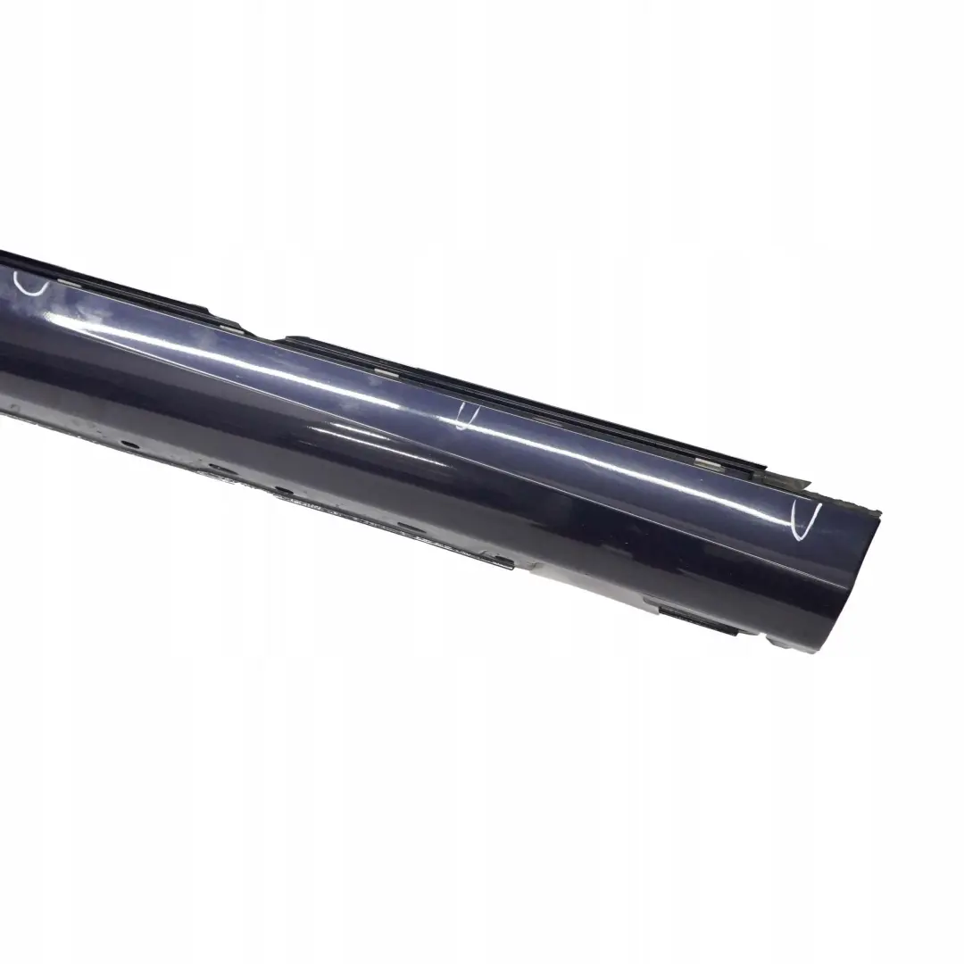 Mercedes-Benz C W203 Door Sill Side Cover Skirt Left N/S Tanzanite Blue - 359 to with Part number A2036981354 Mercedes-Benz C W203 Door Sill Side Cover Skirt Left N/S Tanzanite Blue - 359 - SKU A2036981354-TB - Part number A2036981354