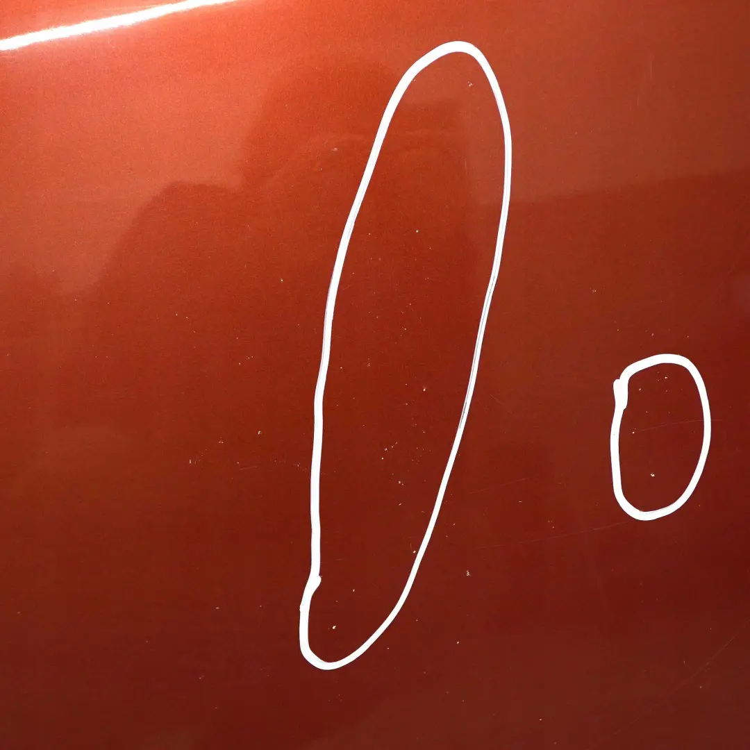  Mercedes-Benz A-Class W168 Hood Bonnet Trim Panel Mica Coral Orange - 490 - SKU A1688800657-COR - Part number A1688800657