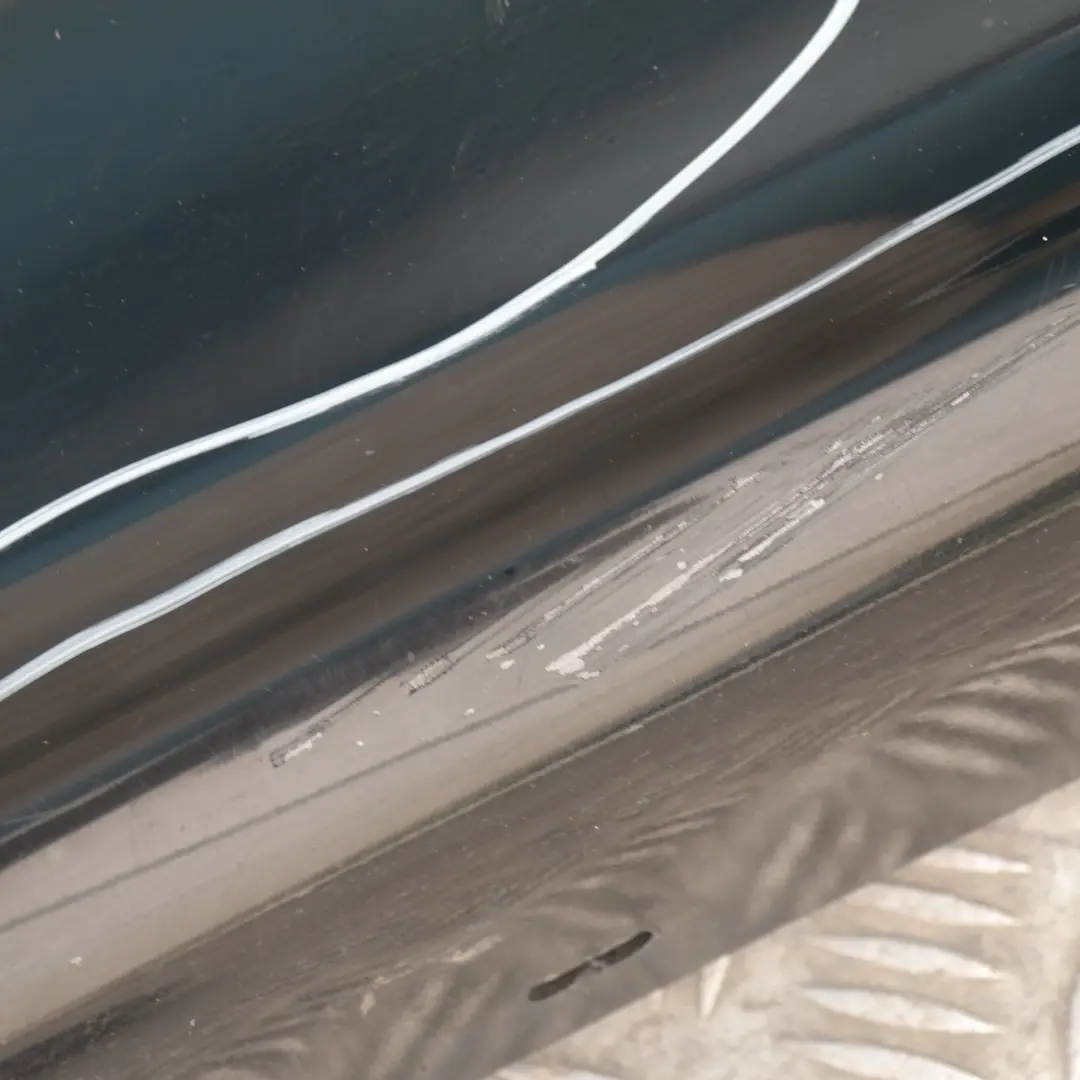 BMW 19 E87 Sill Strip Side Skirt Left Black 2 Schwarz II - 668 - SKU 0032949-SCH19 - Número de pieza 32949