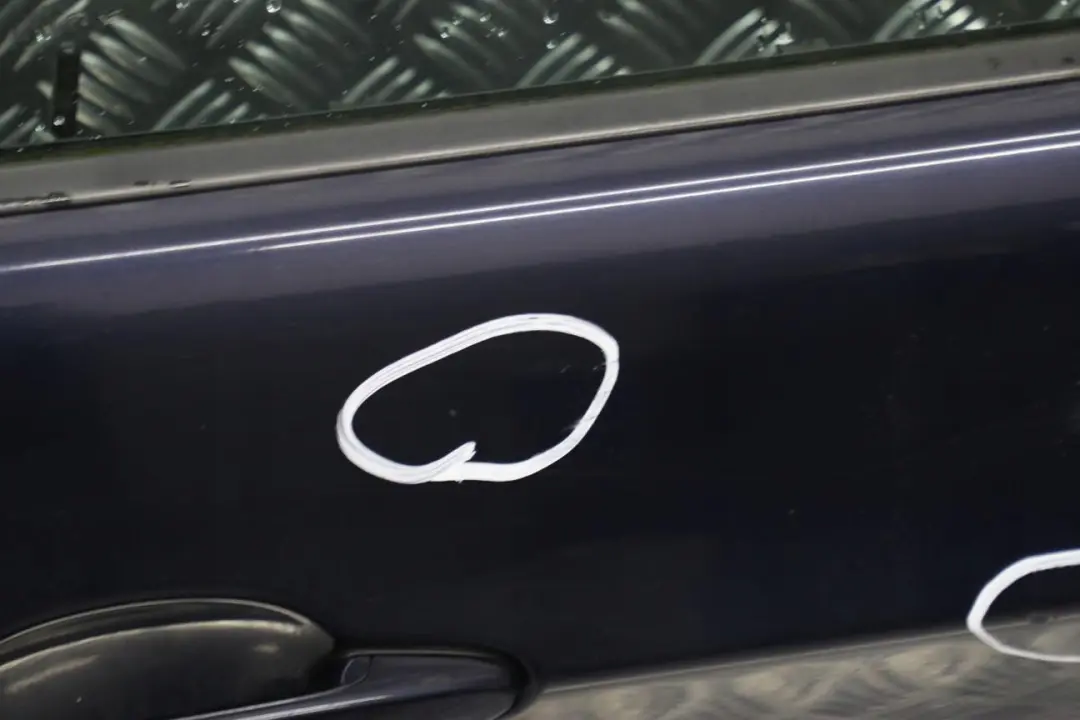 BMW 3 er E90 E91 LCI Beifahrer Tür vorne rechts Monacoblau Blau Metallic - SKU 7203644-MB1 - Teilenummer 7203644