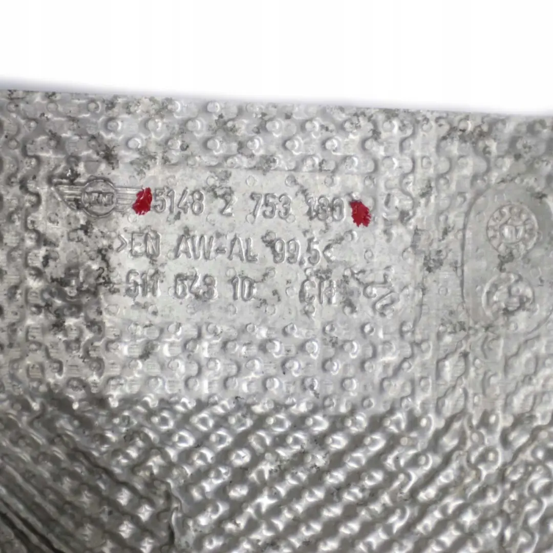 Protection Tunnel Isolation Thermique pour Mini One R55 R56 R57 R58 R59 à propos du numéro de pièce 2753130 Mini One R55 R56 R57 R58 R59 Protection Tunnel Isolation Thermique - SKU 2753130 - Numéro de pièce 2753130