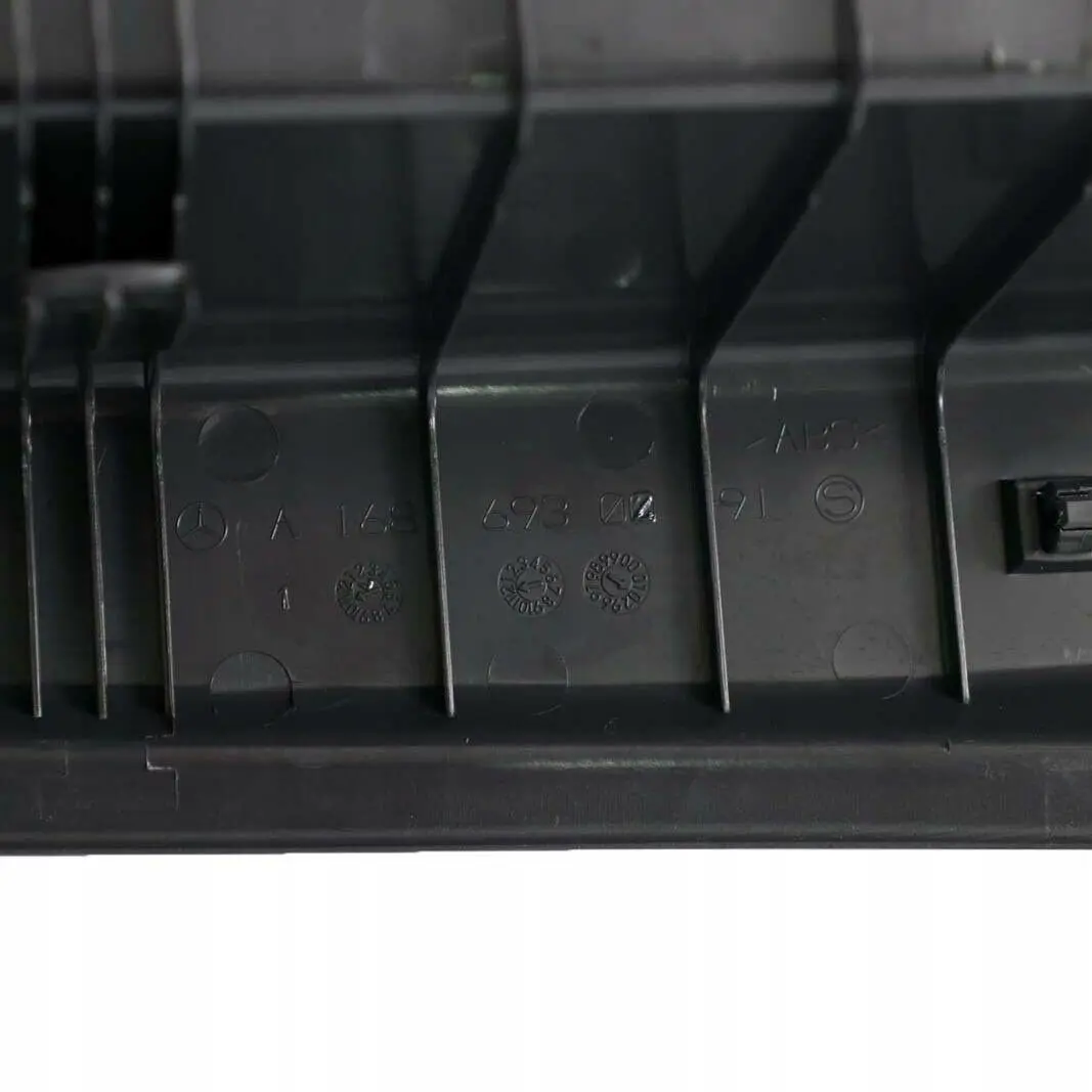 Trunk Boot Lid Sill Cover Protection Black to Mercedes A-Class W168 with Part number A1686930291 Mercedes A-Class W168 Trunk Boot Lid Sill Cover Protection Black - SKU A1686930291 - Part number A1686930291