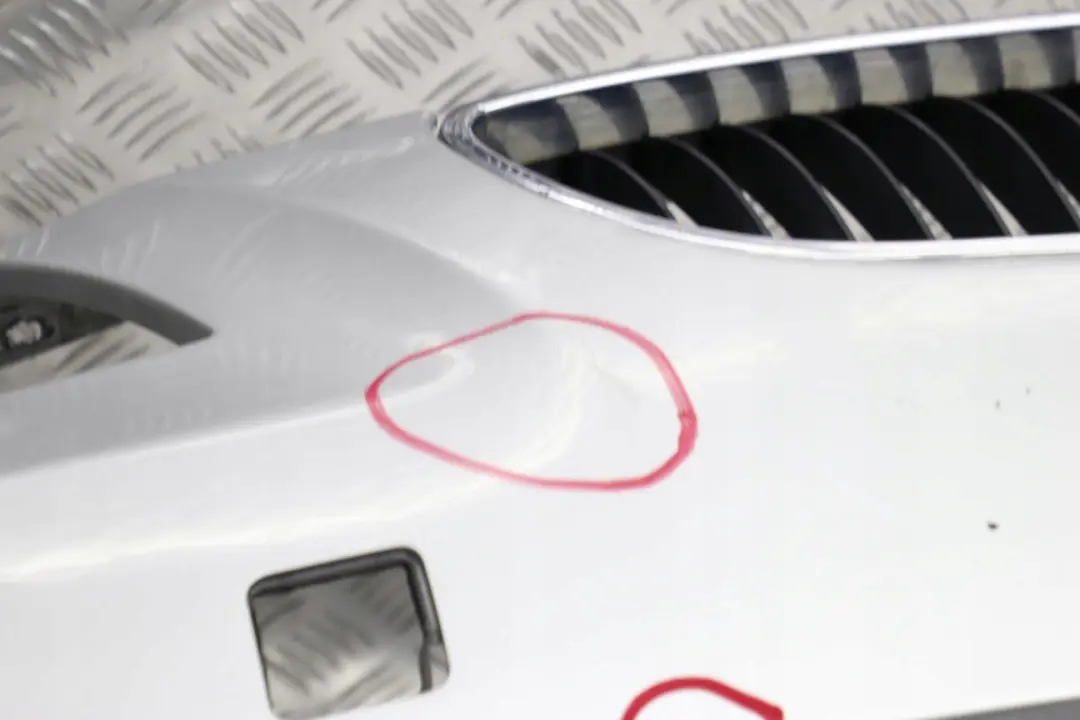 BMW 5 Series E60 E61 Front Bumper Trim Panel Titansilber Titan Silver - SKU 0149246-TS3 - Part number 0149246