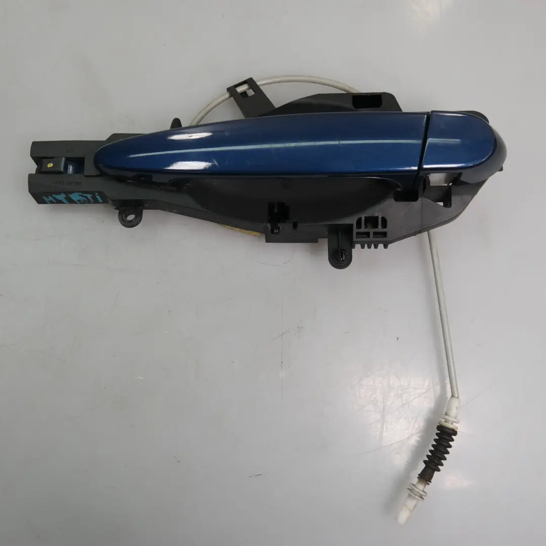 Griffbügel Hinten Links Mysticblau Metallic - A07 für BMW 3 er 1 E90 E91 mit Teilenummer 0445185 BMW 3 er 1 E90 E91 Griffbügel Hinten Links Mysticblau Metallic - A07 - SKU 0445185-MYS - Teilenummer 0445185