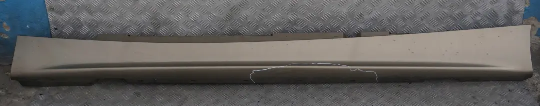 Listello Portiera Apertura Gonna SX Sonora Metallizzato per BMW E87 con numero di parte 51770032949 BMW E87 Listello Portiera Apertura Gonna SX Sonora Metallizzato - SKU 0032949-SON4 - Numero di parte 51770032949