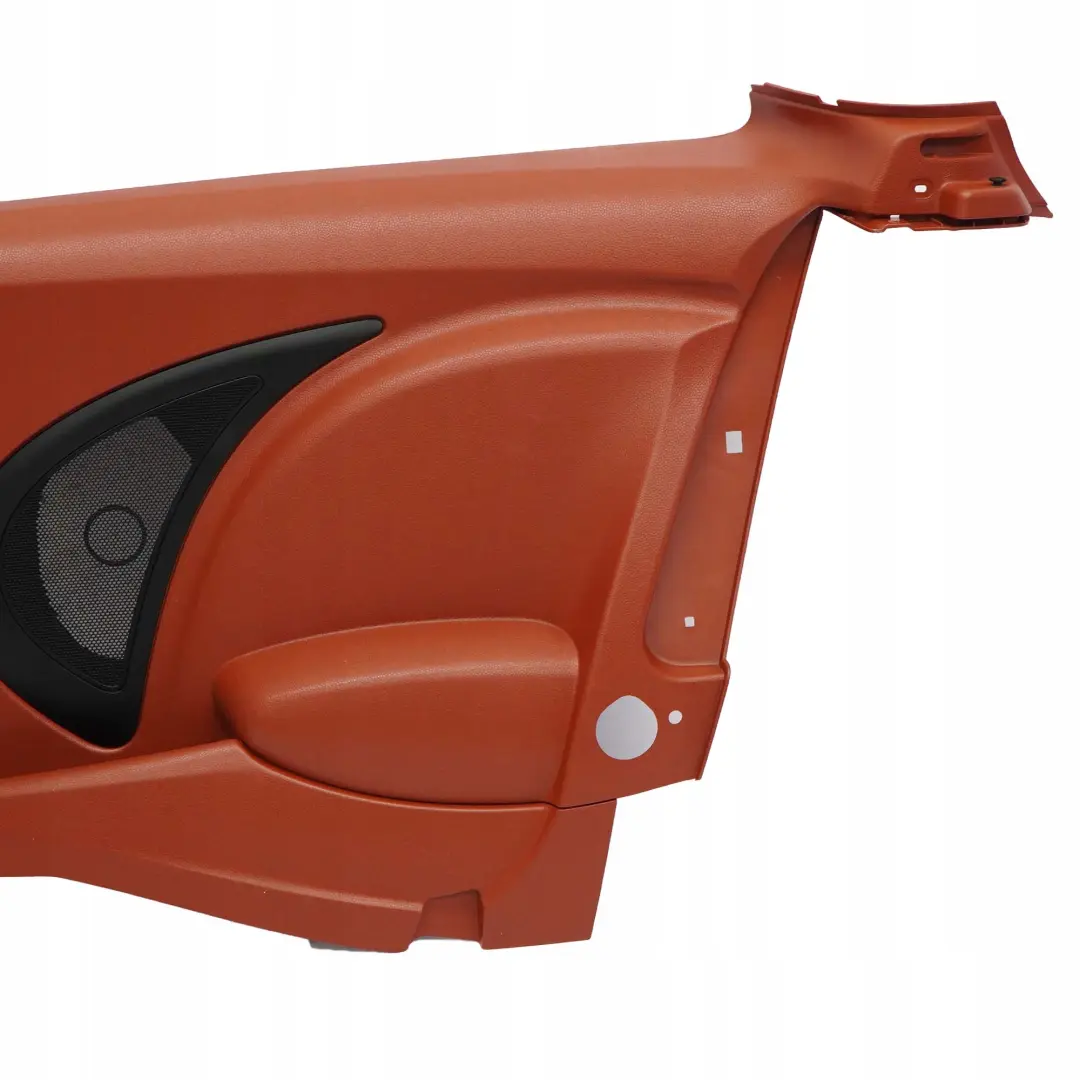 Rivestimento Laterale Posteriore Pannello Porta Redwood Rosso per Mini Cooper R56 con numero di parte 2756054 Mini Cooper R56 Rivestimento Laterale Posteriore Pannello Porta Redwood Rosso - SKU 2756054 - Numero di parte 2756054