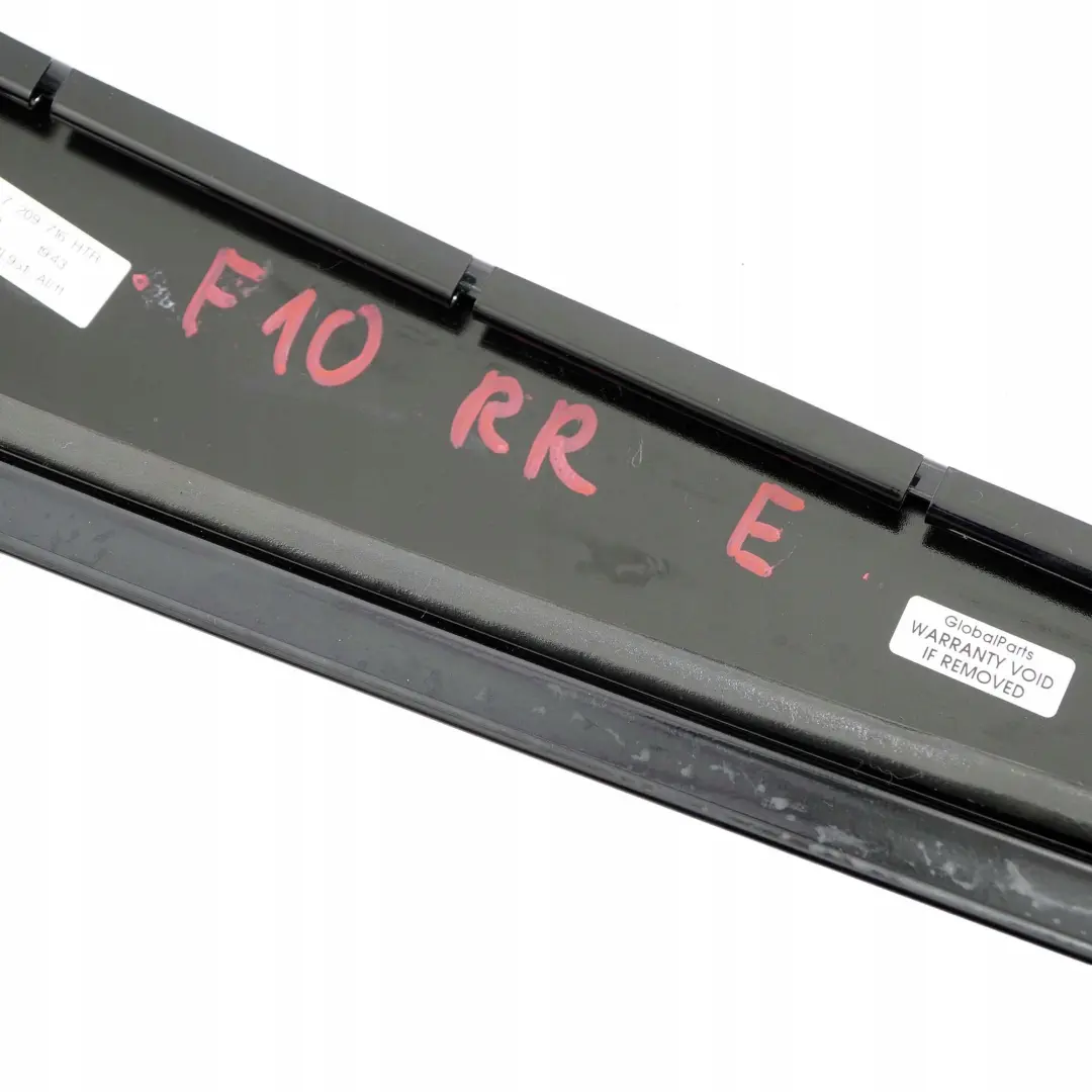 BMW F10 F11 Finisher B-Pillar Trim Cover Right Rear Door O/S Glanzschwarz - SKU 7209716 - Part number 7209716