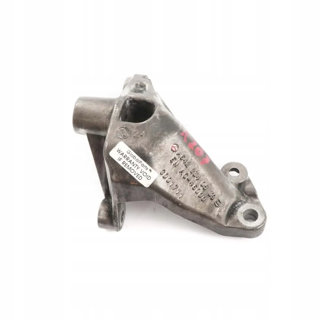 Mercedes-Benz W207 W212 W221 OM642 Engine Belt Tensioner Bracket to with Part number A6422340539 Mercedes-Benz W207 W212 W221 OM642 Engine Belt Tensioner Bracket - SKU A6422340539 - Part number A6422340539