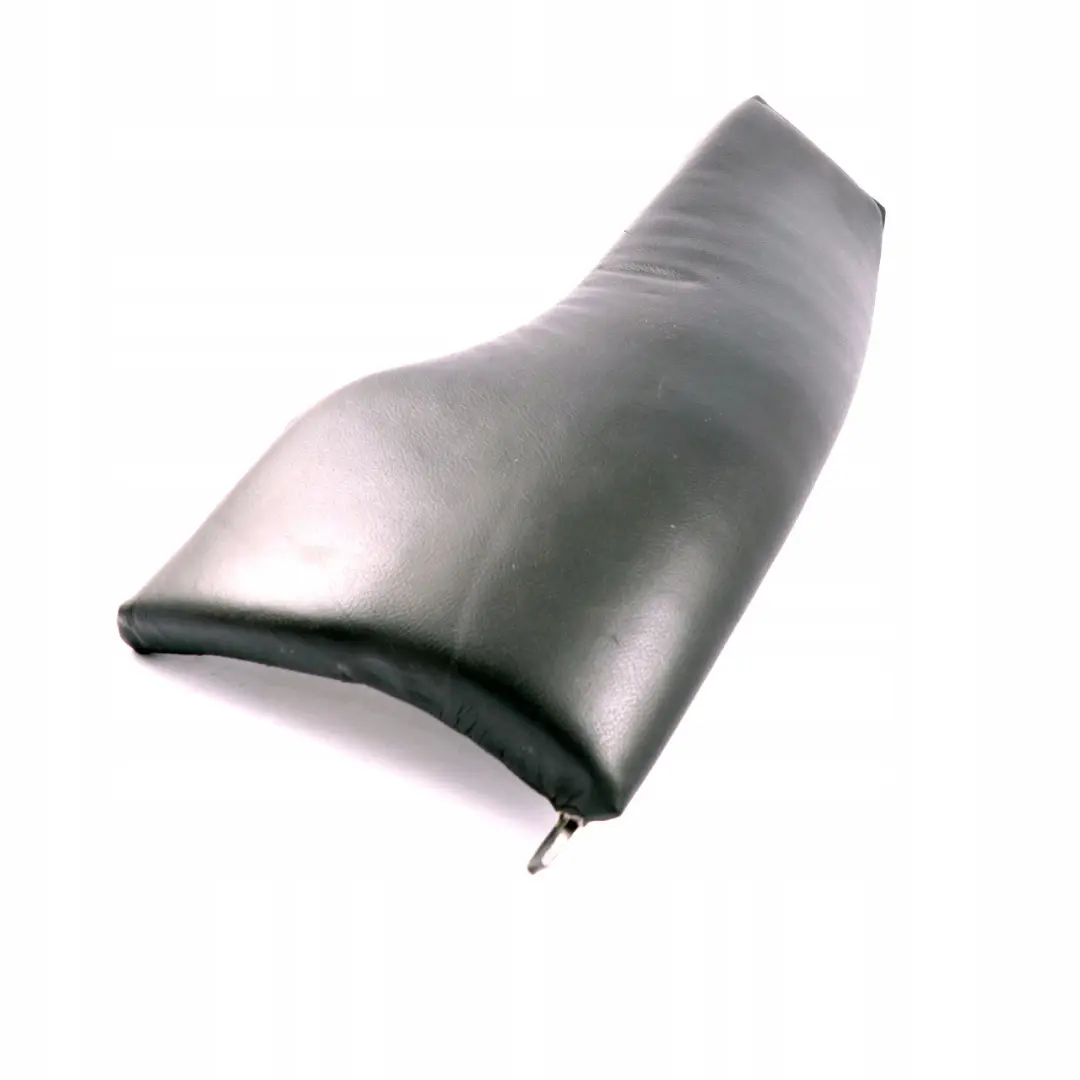 BMW E46 Touring Rear Seat Left N/S Lateral Finisher Panel Black Leather - SKU 8258129 - Part number 8258129