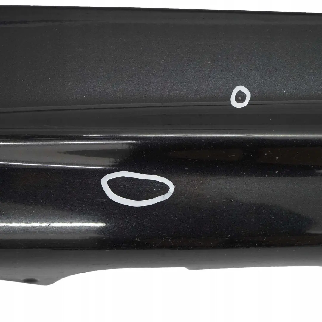 BMW E46 Limousine Touring Listello Portiera Gonna Destra Sapphire Nero - SKU 9071632-BS - Numero di parte 9071632