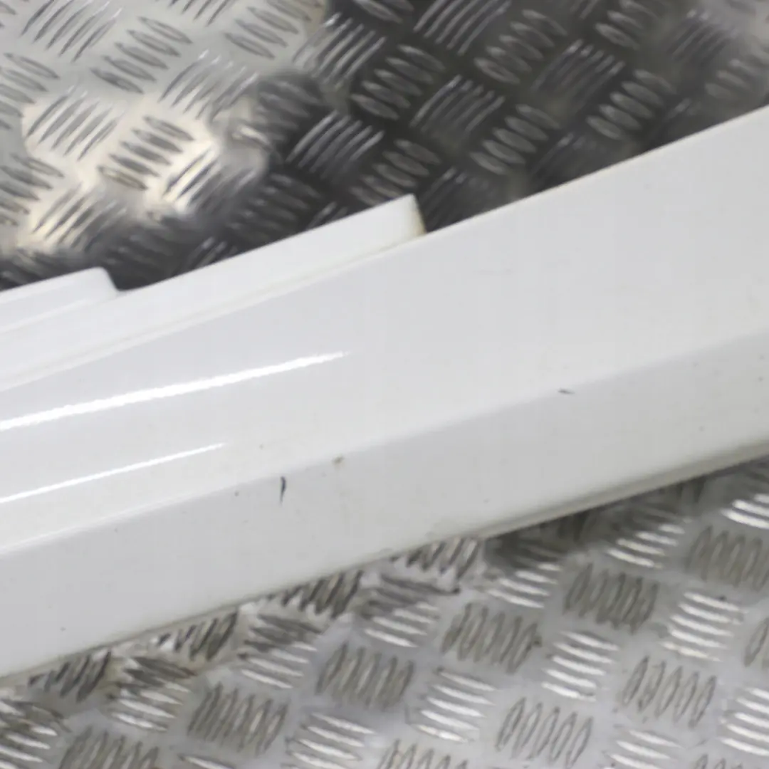 Sill Strip Side Skirt Right O/S Alpinweiss White to BMW 1 Series 2 E81 E82 E88 with Part number 0036142 BMW 1 Series 2 E81 E82 E88 Sill Strip Side Skirt Right O/S Alpinweiss White - SKU 0036142-AW2 - Part number 0036142