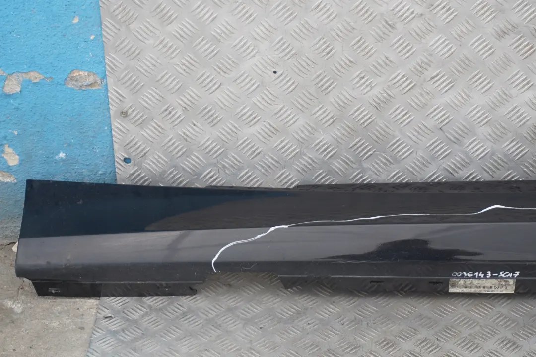 BMW 1 E81 E82 Nakładka próg lewy schwarz II 668 - SKU 0036143-SCH7 - Numer Części 0036143