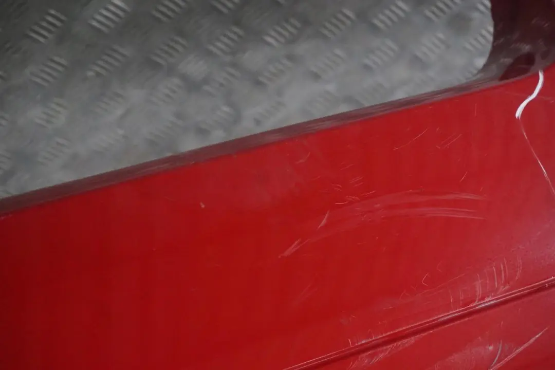BMW 3 Series E90 LCi Lift Rear Bumper Trim Panel Karmesinrot Crimson Red A61 - SKU 0036874-KAR - Part number 0036874