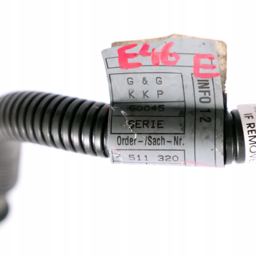 Benzina Cavo Generatore - Starter - Base B+ per BMW E46 con numero di parte 7511320 BMW E46 Benzina Cavo Generatore - Starter - Base B+ - SKU 7511320 - Numero di parte 7511320