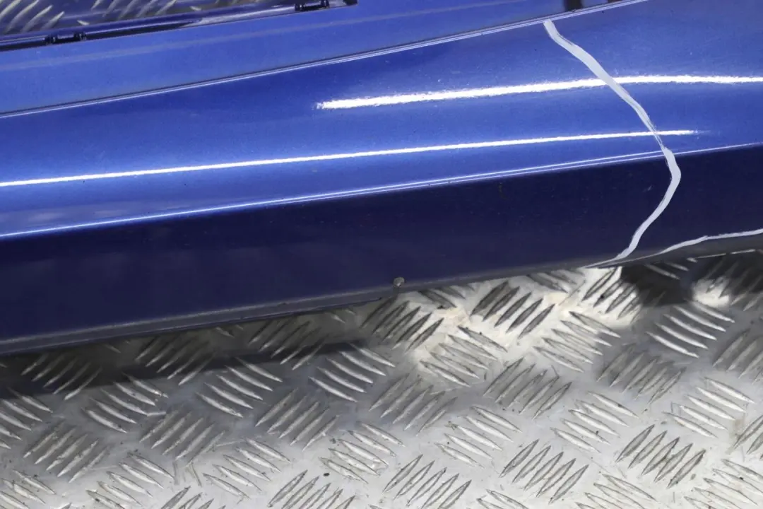 BMW E87 LCI Listello Portiera Apertura Gonna Destra Montegoblau Blu - A51 - SKU 0036144-MTB - Numero di parte 0036144
