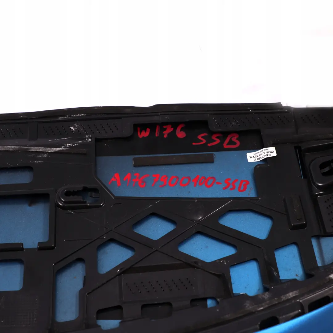  Mercedes-Benz A-Class W176 Boot Tailgate Spoiler South Sea Blue Metallic - 162 - SKU A1767900100-SSB - Part number A1767900100